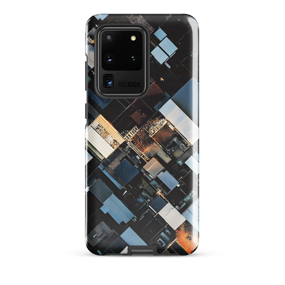 Urban Mosaic from Above