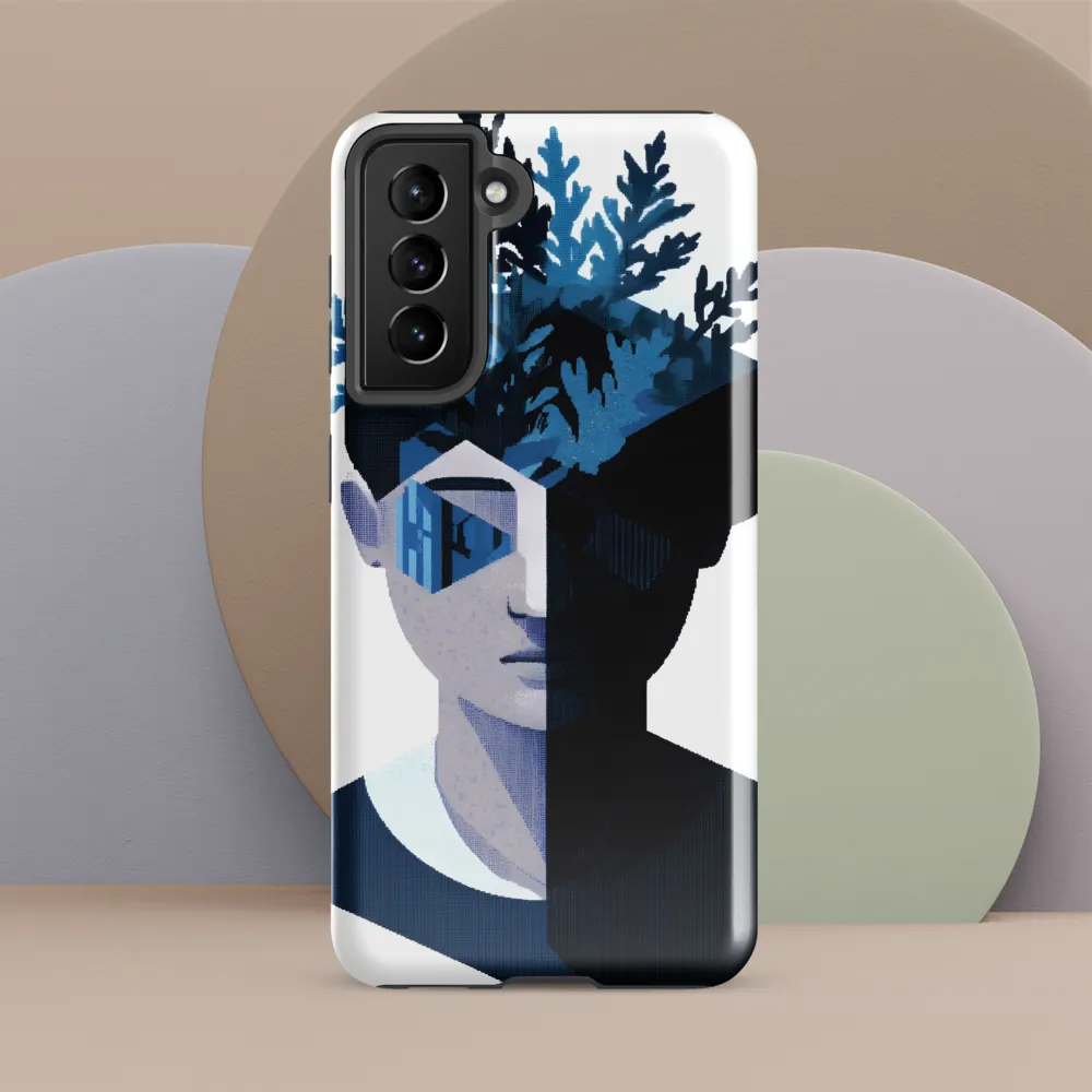 Nature's Reflection in a Surreal Portrait