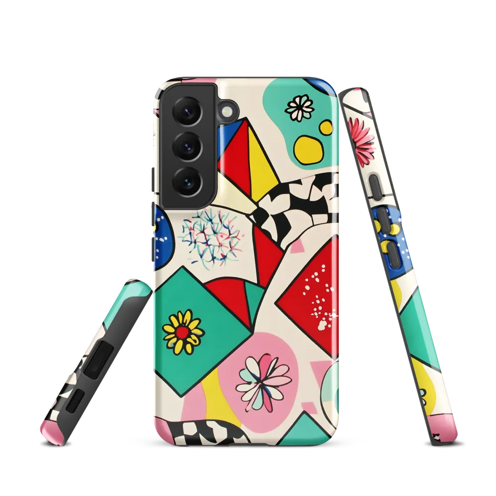 Joyful Geometry: A Playful Dance of Shapes and Colors