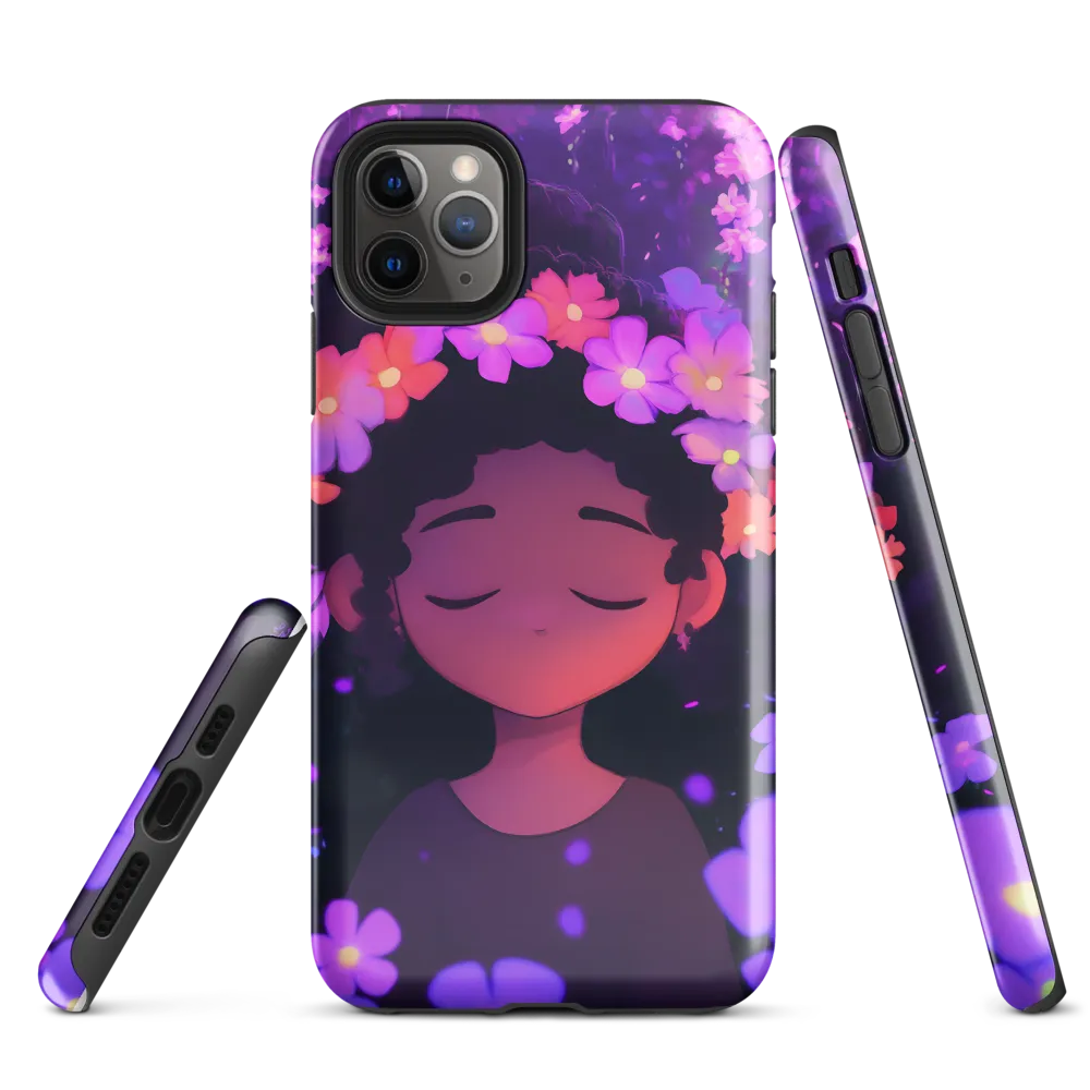 Serene Blossoms | Phone Case |  11 Pro Max | Tough Case | Glossy