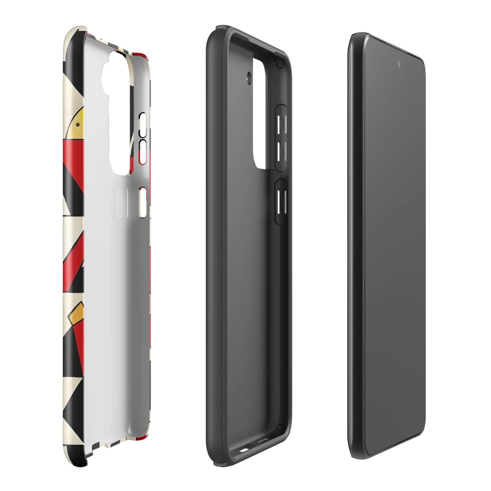 Dynamic Geometric Harmony | Phone Case |  S21 Plus | Tough Case | Glossy
