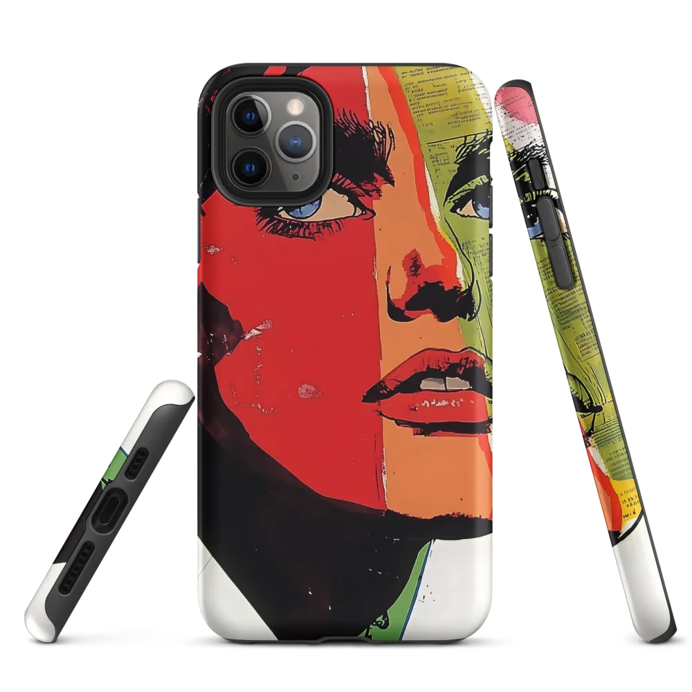 Vibrant Expressions: A Pop Art Portrait
