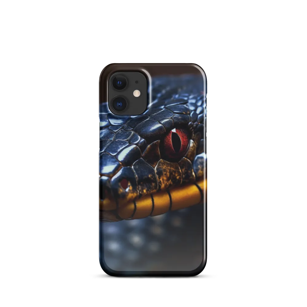 The Serpent's Gaze | Phone Case |  12 Mini | Snap Case | Glossy