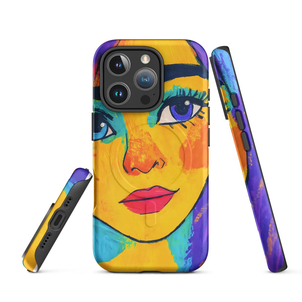 Vibrant Portrait: A Pop Art Exploration