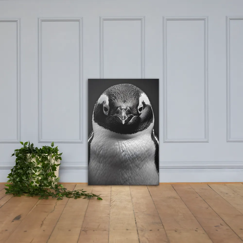 Majestic Penguin Portrait | Canvas | 24″×36″