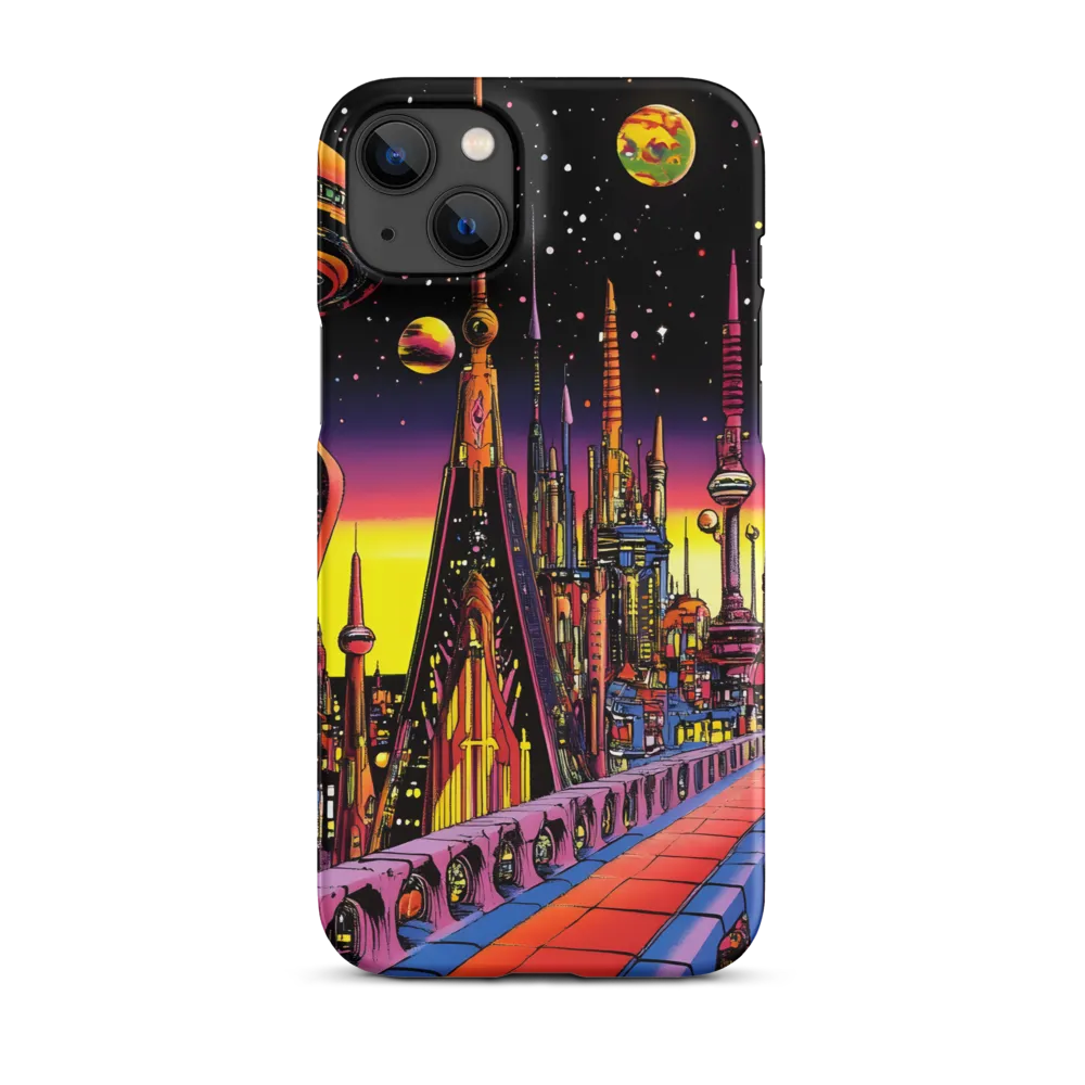 Futuristic Cosmos: A Journey Through Neon Cities