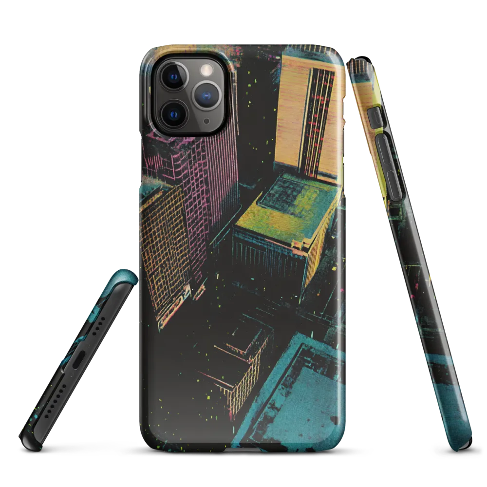 Neon Dreams: A City from Above