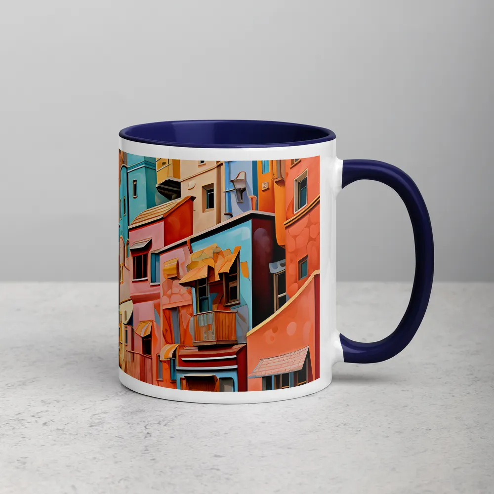 Vibrant Cityscape: A Kaleidoscope of Colors