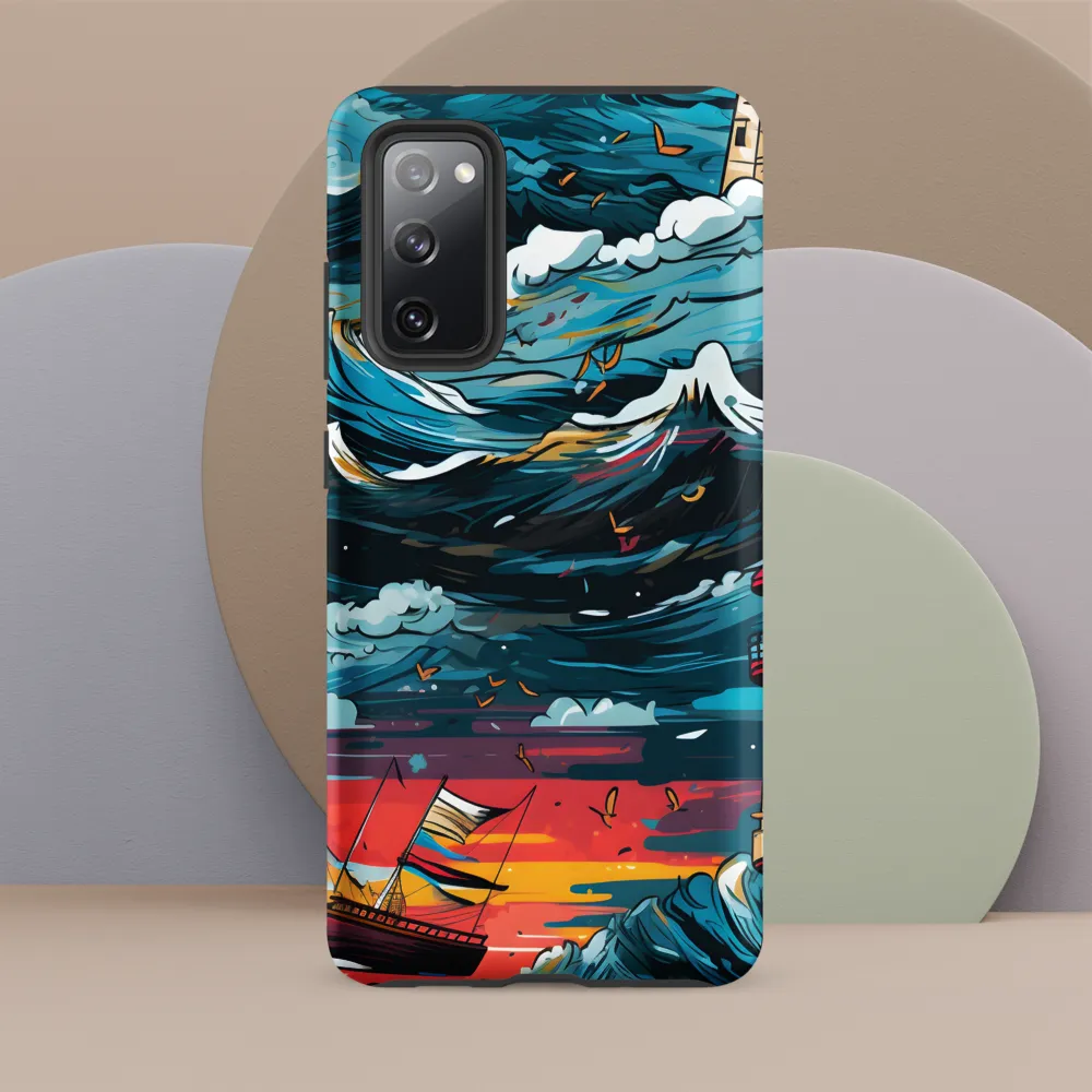 Turbulent Seas: A Lighthouse Adventure