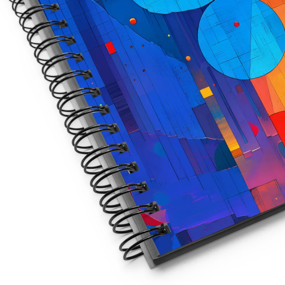 Cosmic Geometry | Spiral Notebook