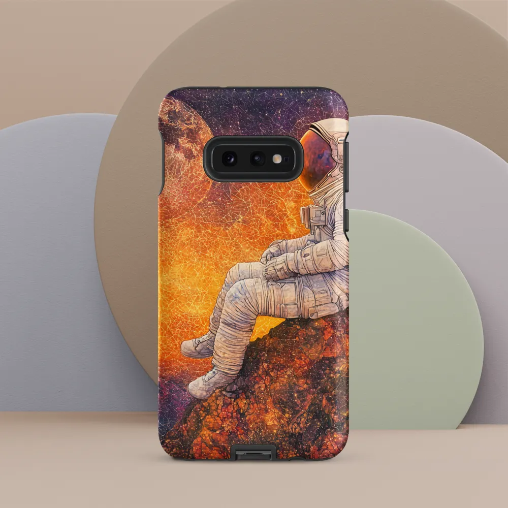 Cosmic Contemplation | Phone Case |  S10e | Tough Case | Matte