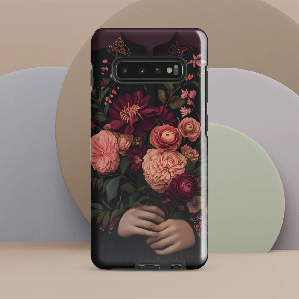 Botanical Elegance | Phone Case |  S10 Plus | Tough Case | Glossy