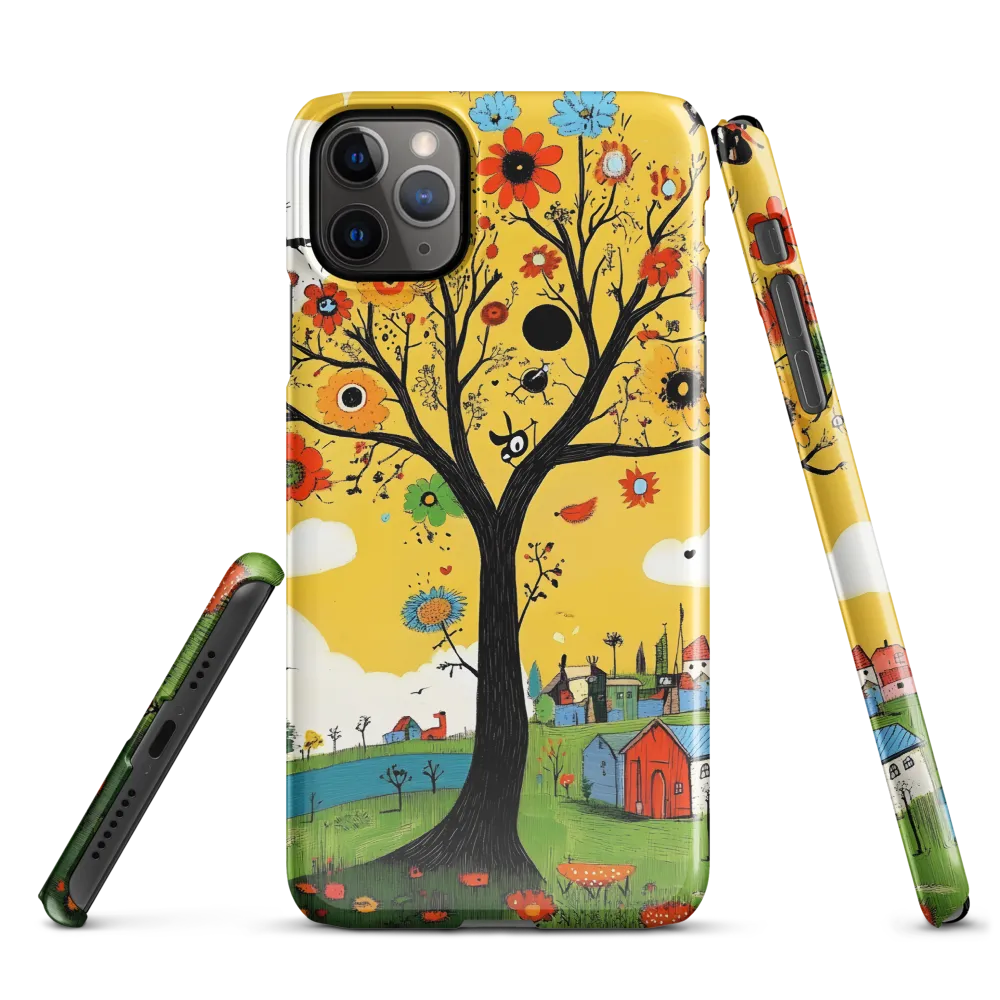 Whimsical Blooms of Life | Phone Case |  11 Pro Max | Snap Case | Glossy