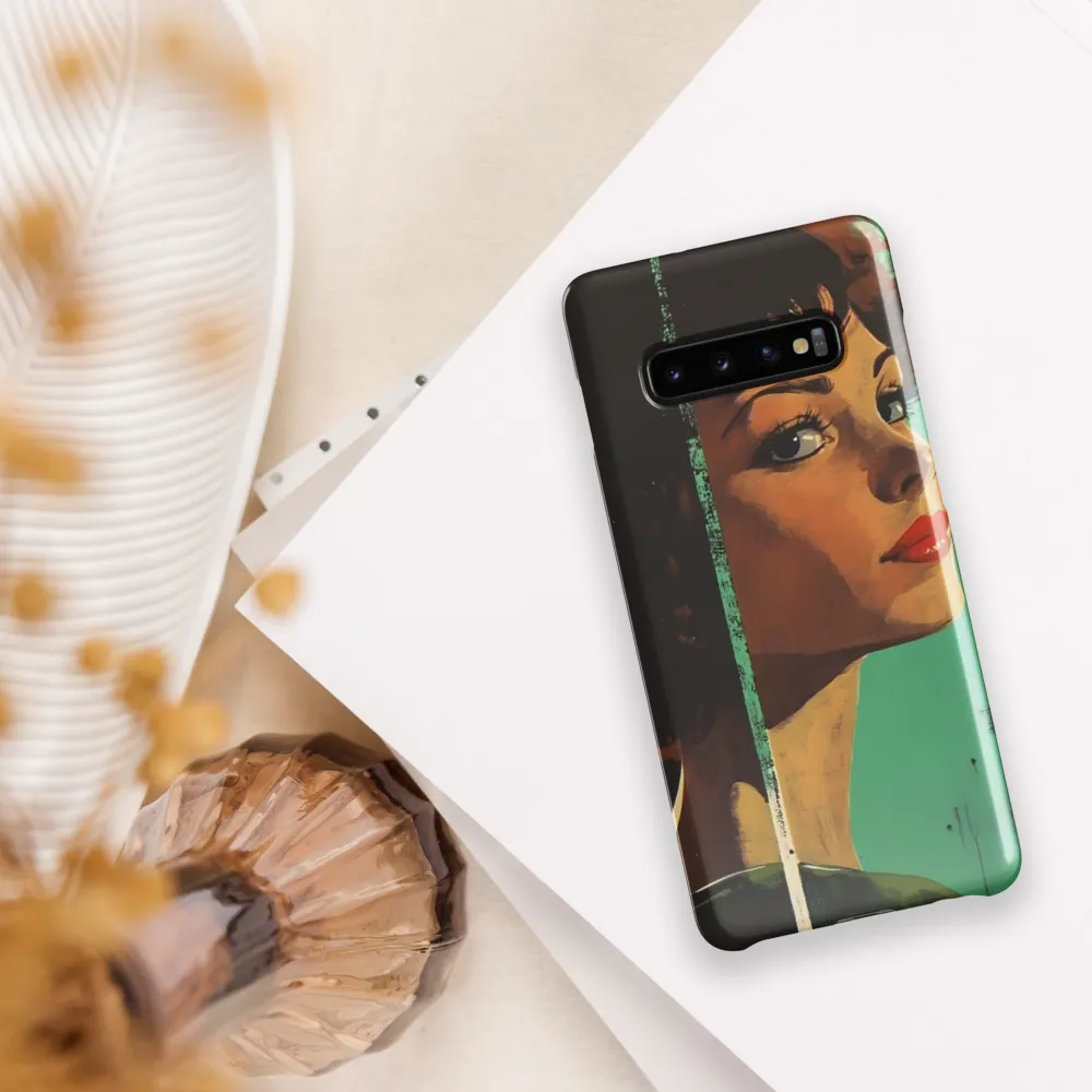 Mysterious Allure | Phone Case |  S10 Plus | Snap Case | Glossy