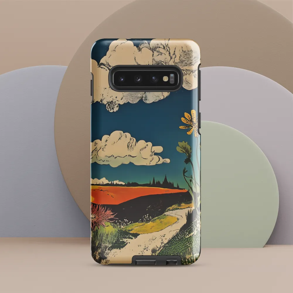 Surreal Blooming Landscape