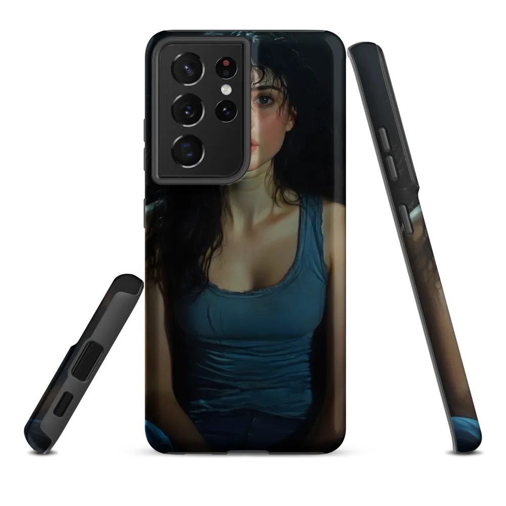 Silent Intensity | Phone Case |  S21 Ultra | Tough Case | Matte