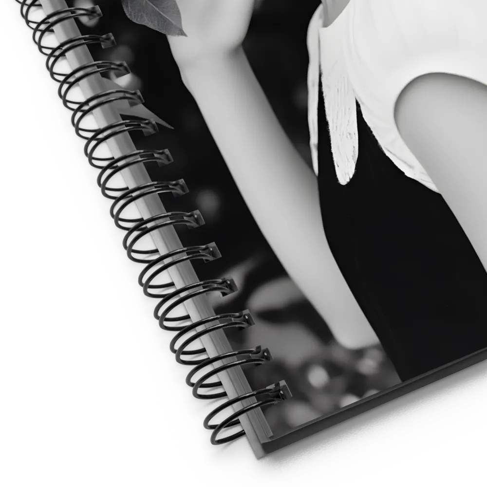 Serenade in Silhouette | Spiral Notebook