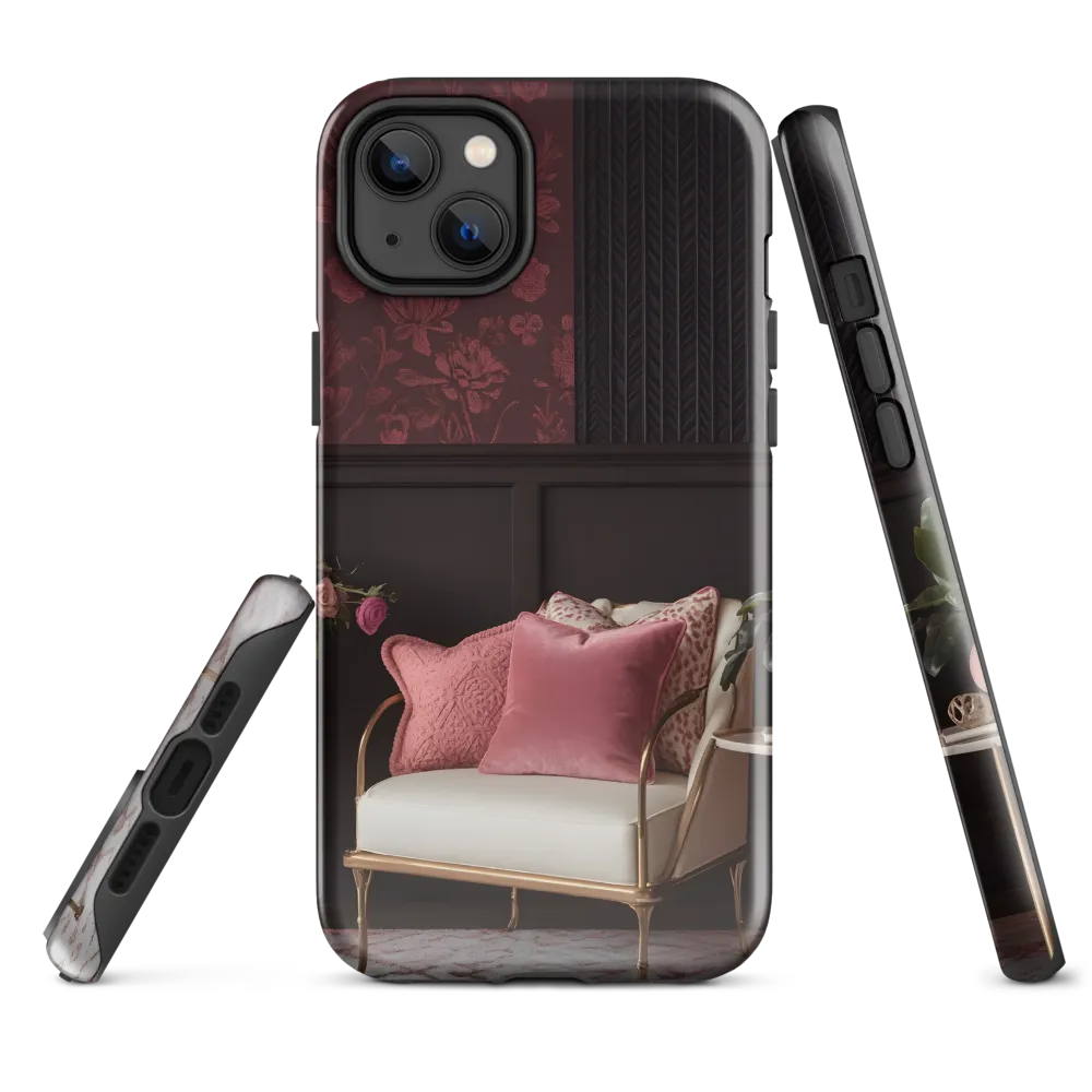 Elegance in Contrast: A Modern Interior Design | Phone Case |  14 Plus | Tough Case | Glossy