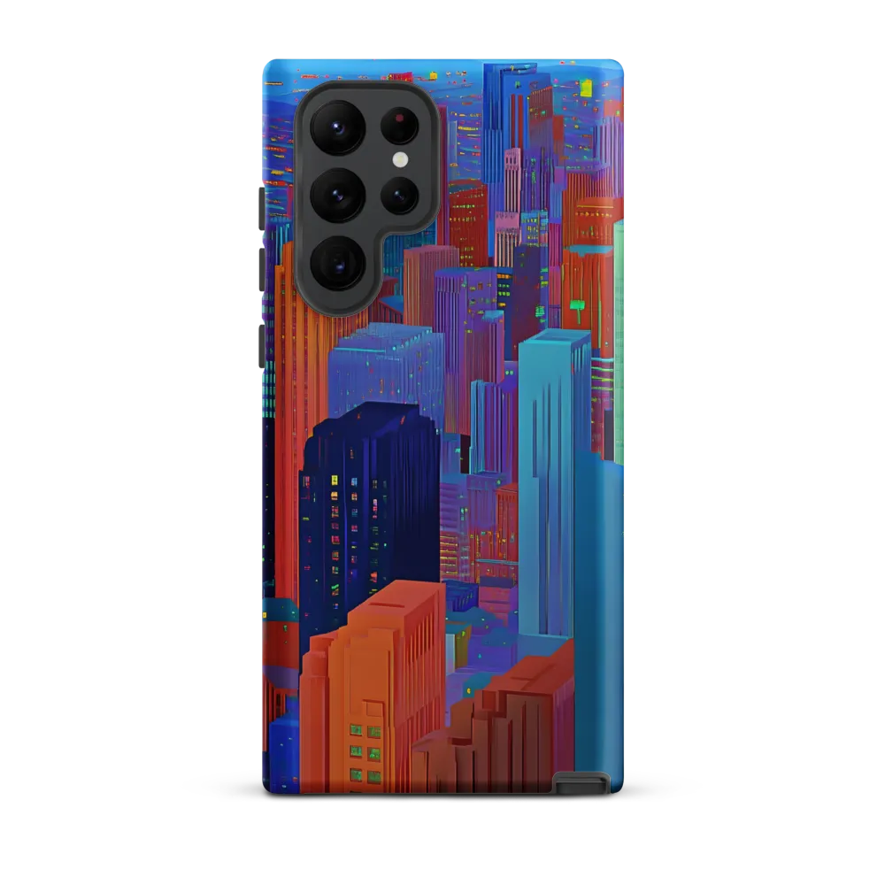 Vibrant Metropolis in Twilight