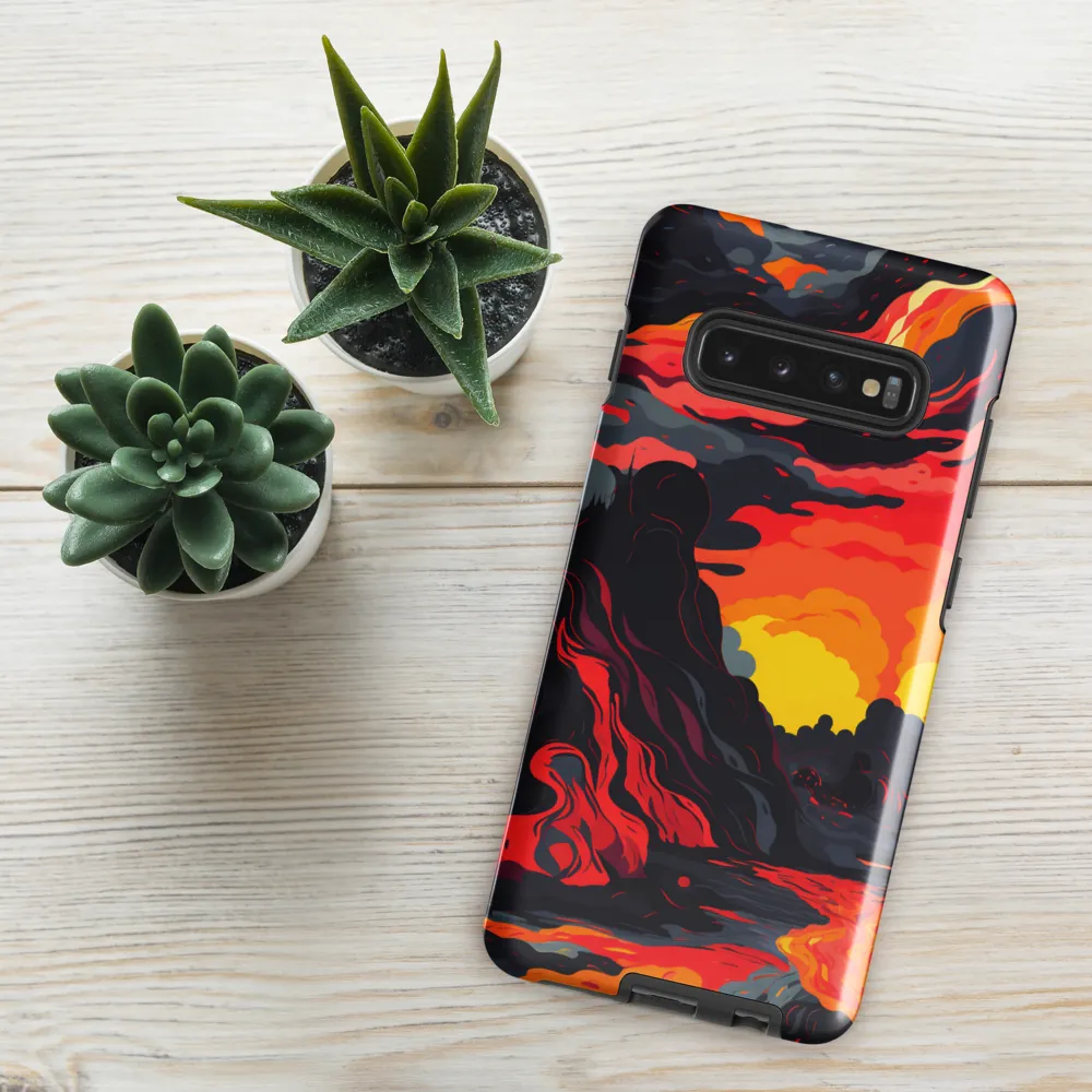 Eruption of Colors | Phone Case |  S10 Plus | Tough Case | Glossy