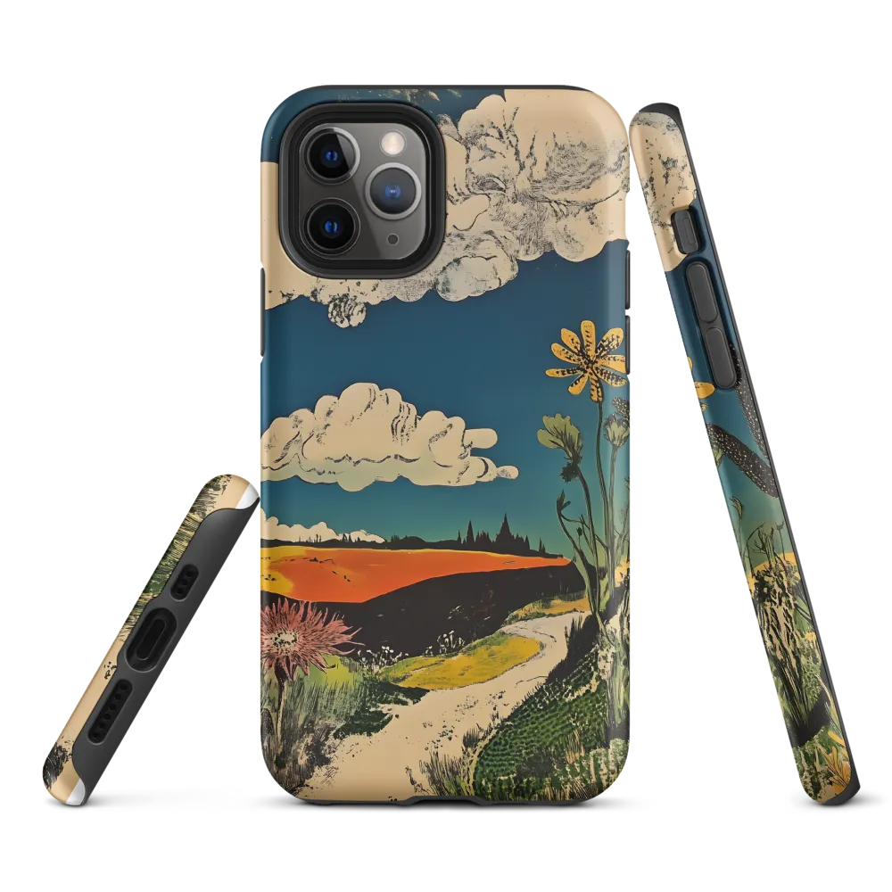 Surreal Blooming Landscape