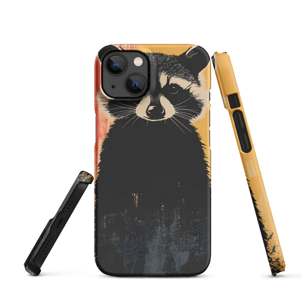 Whimsical Raccoon Portrait