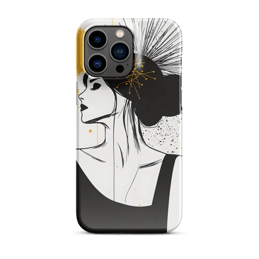 Ethereal Elegance | Phone Case |  14 Pro Max | Snap Case | Glossy