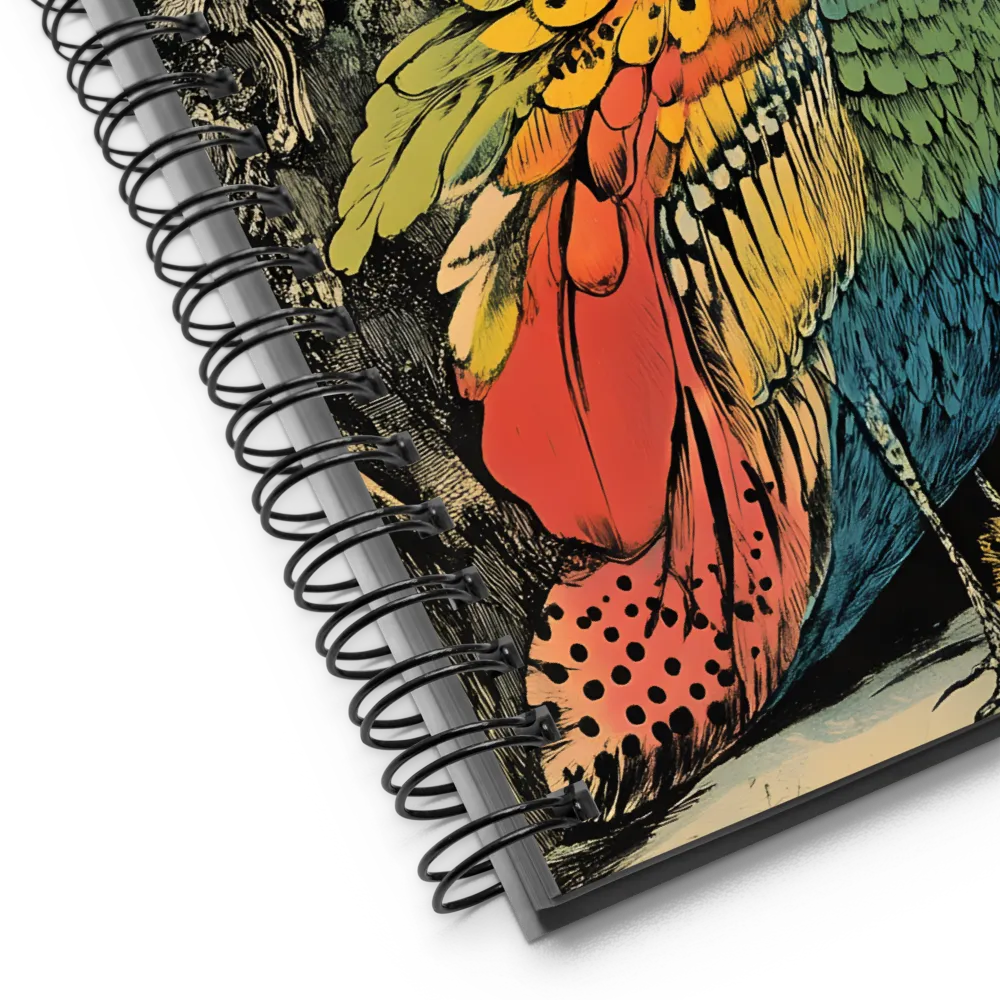 Feathers of Fantasy | Spiral Notebook