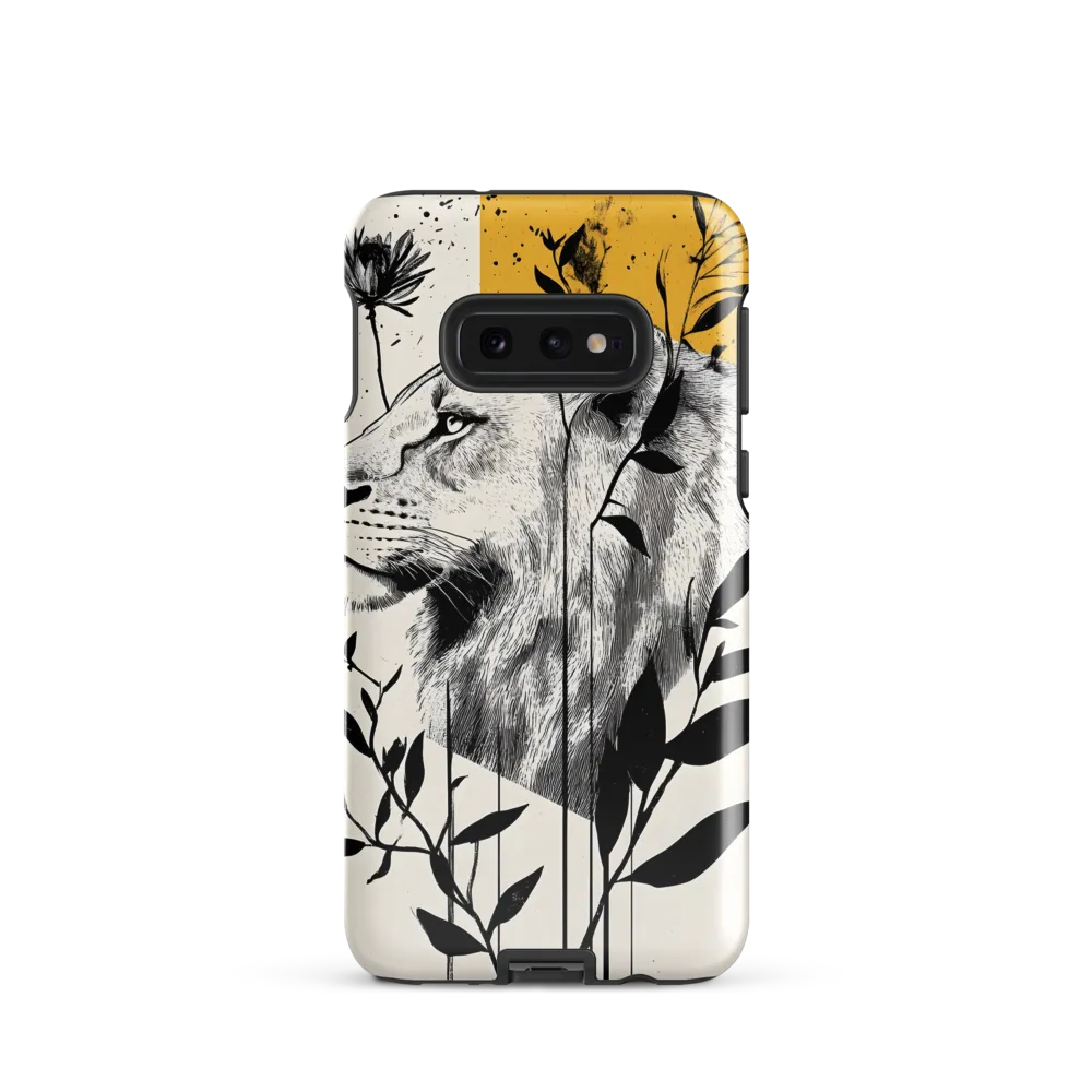 Regal Serenity: The Lion and Flora