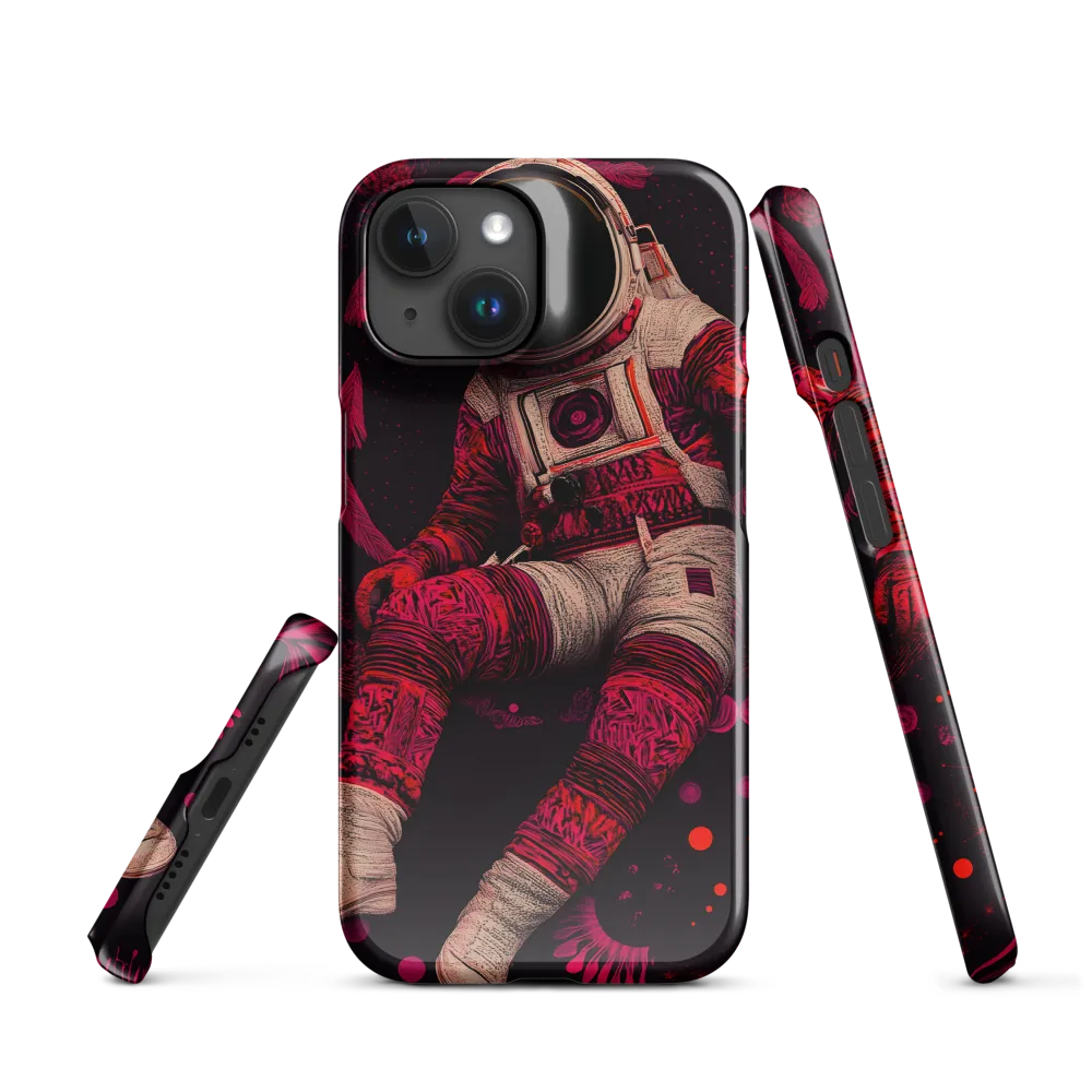 Magenta Drift — An Astronaut in Etched Space