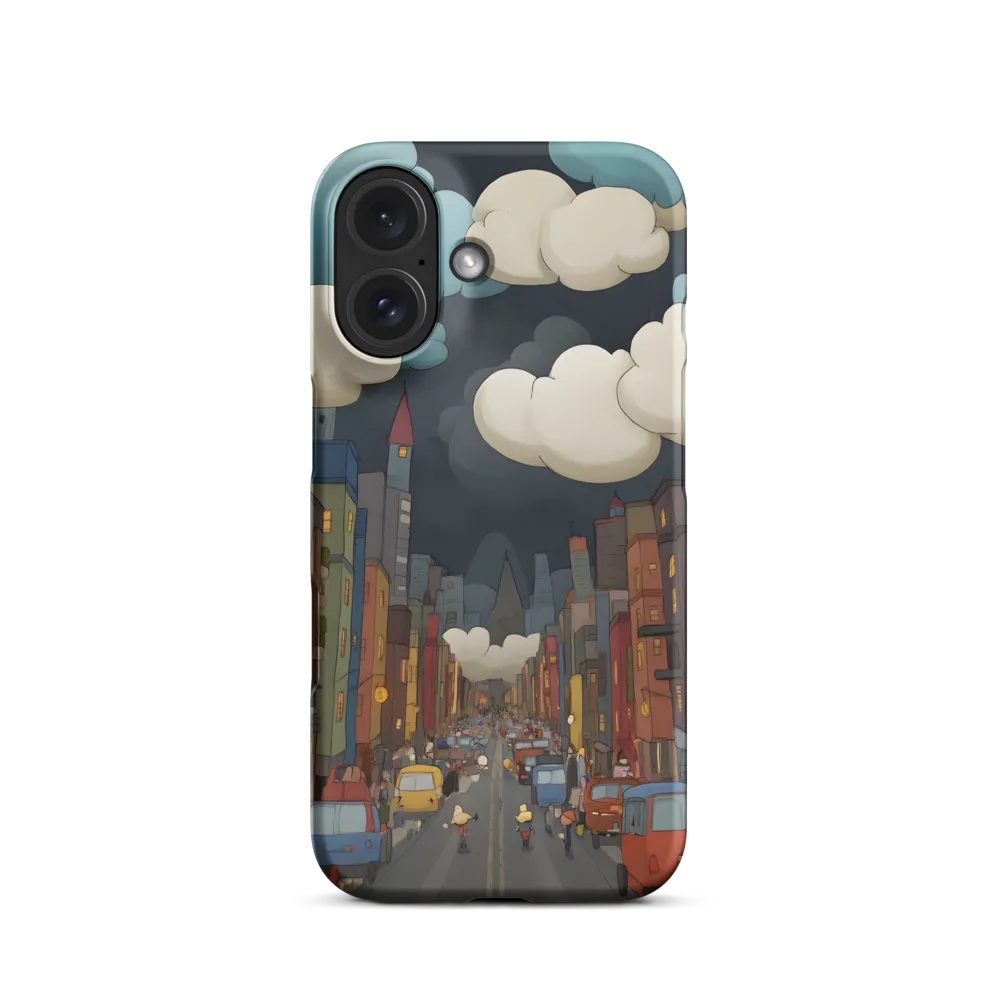 Urban Symphony: A City Awakens at Dusk | Phone Case |  16 | Snap Case | Matte