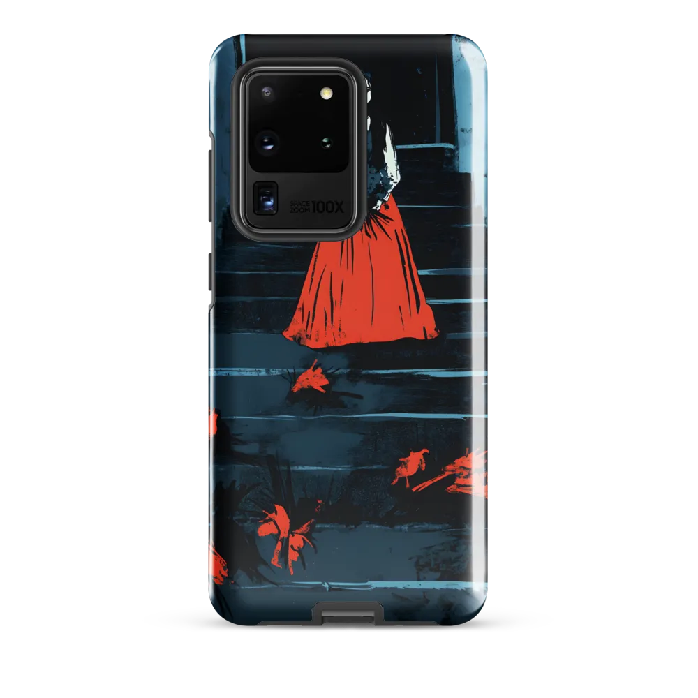 Silent Steps | Phone Case |  S20 Ultra | Tough Case | Glossy