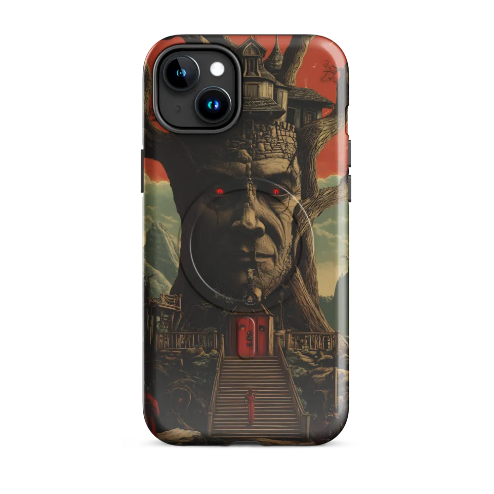 The Enigmatic Guardian of the Grove | Phone Case |  15 Plus | MagSafe® Tough Case | Glossy