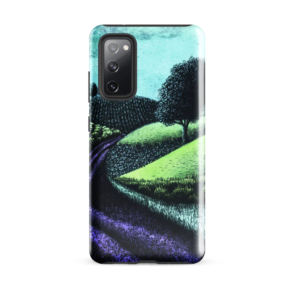 Winding Serenity: A Modern Landscape