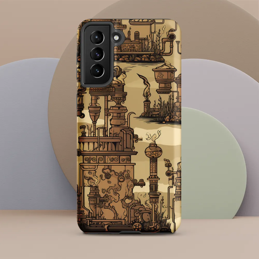 Whimsical Industrial Landscape