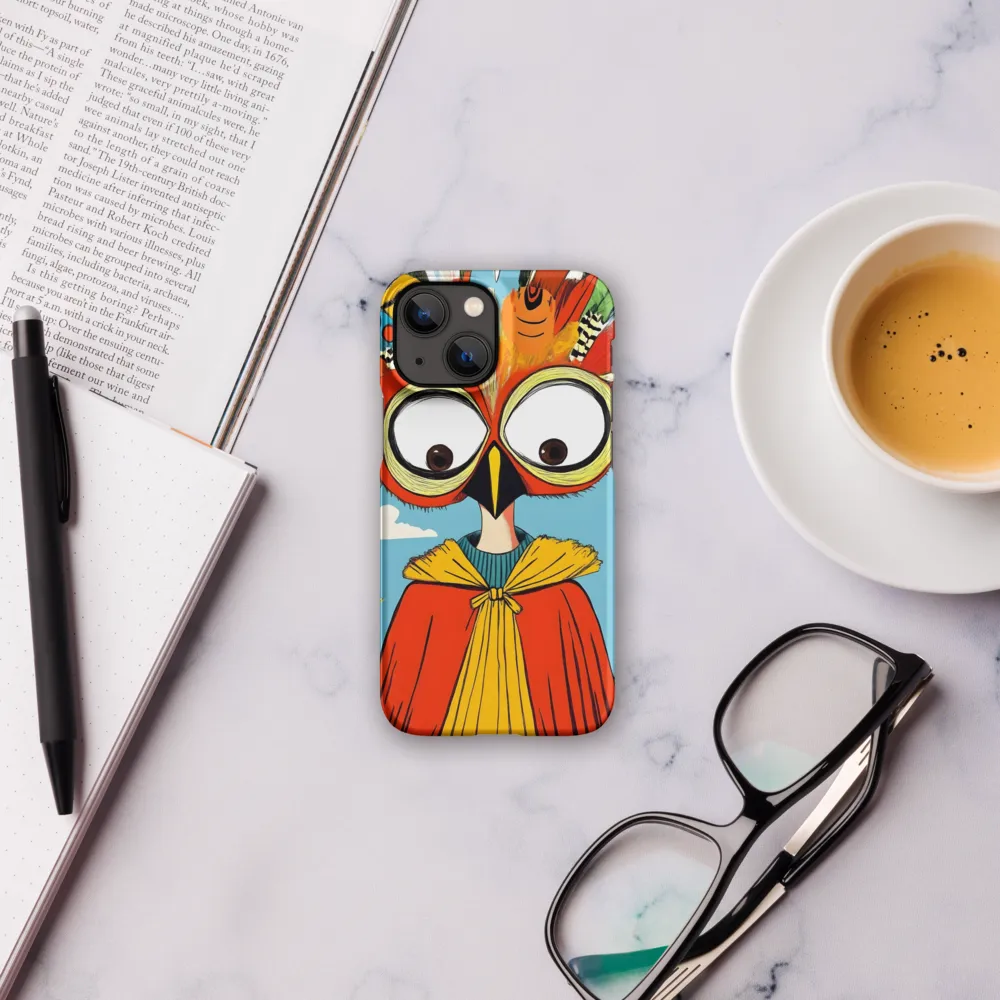 A Whimsical Encounter: The Owl-Human Fusion