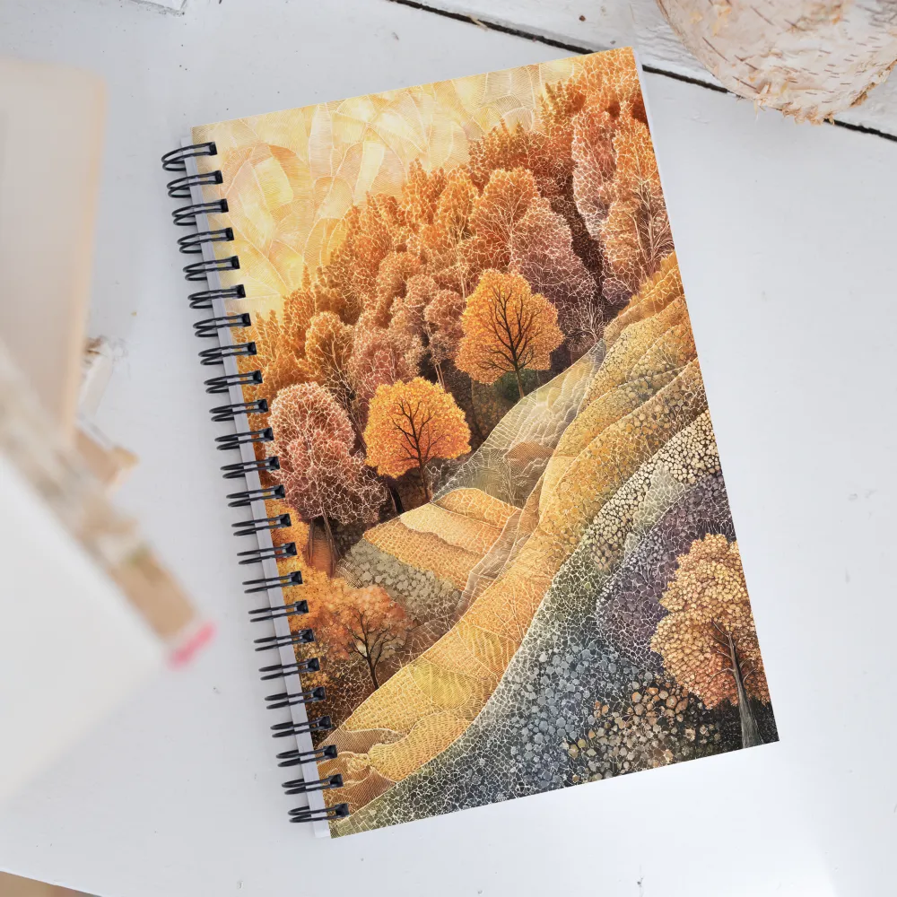 Autumn's Embrace | Spiral Notebook