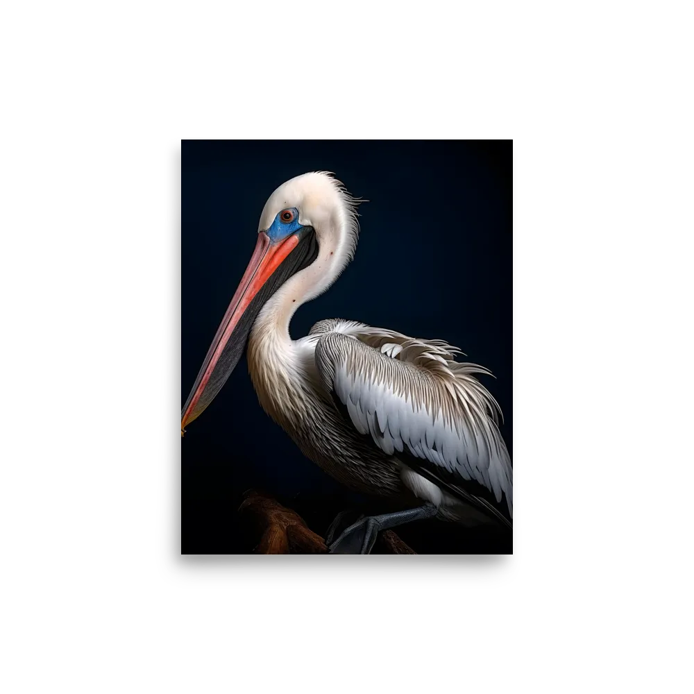 Majestic Pelican Portrait