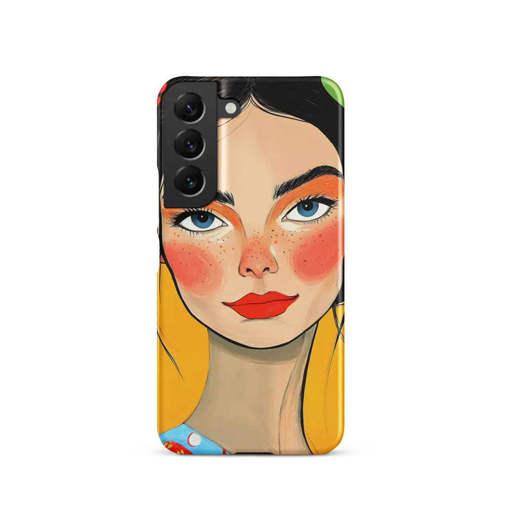 Joyful Radiance | Phone Case |  S22 | Snap Case | Matte