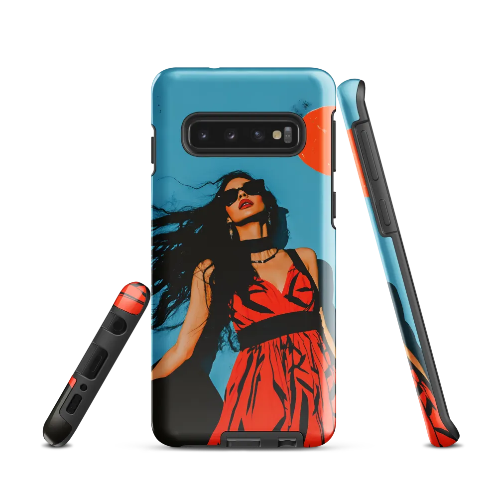 Sunset in Fashion: A Modern Portrait