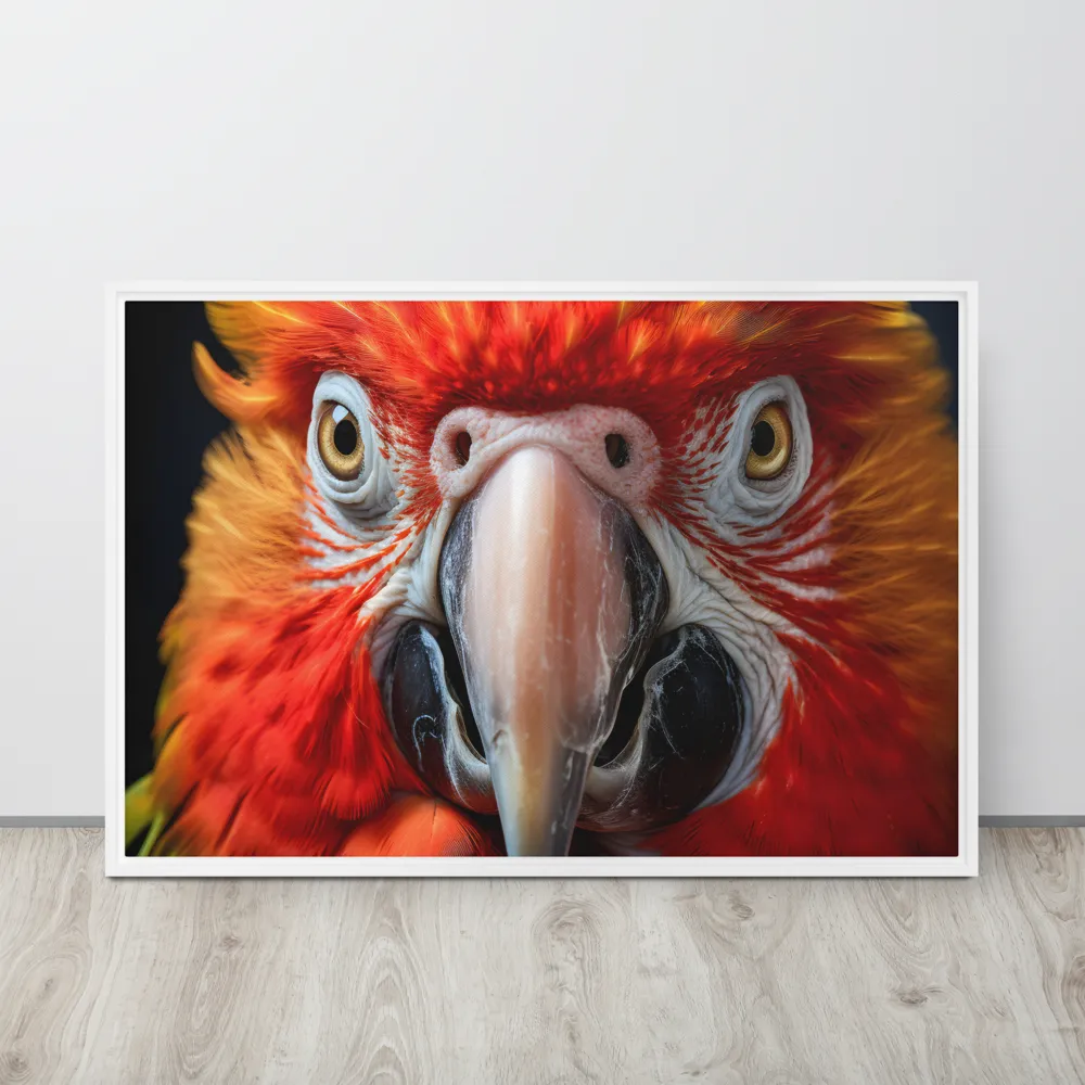 The Fiery Gaze of the Parrot