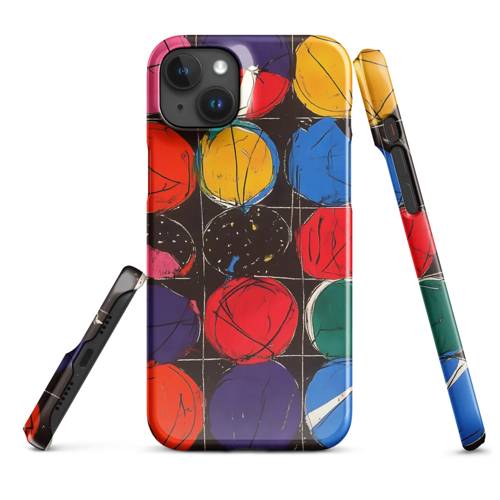 Colorful Circles in Abstract Harmony