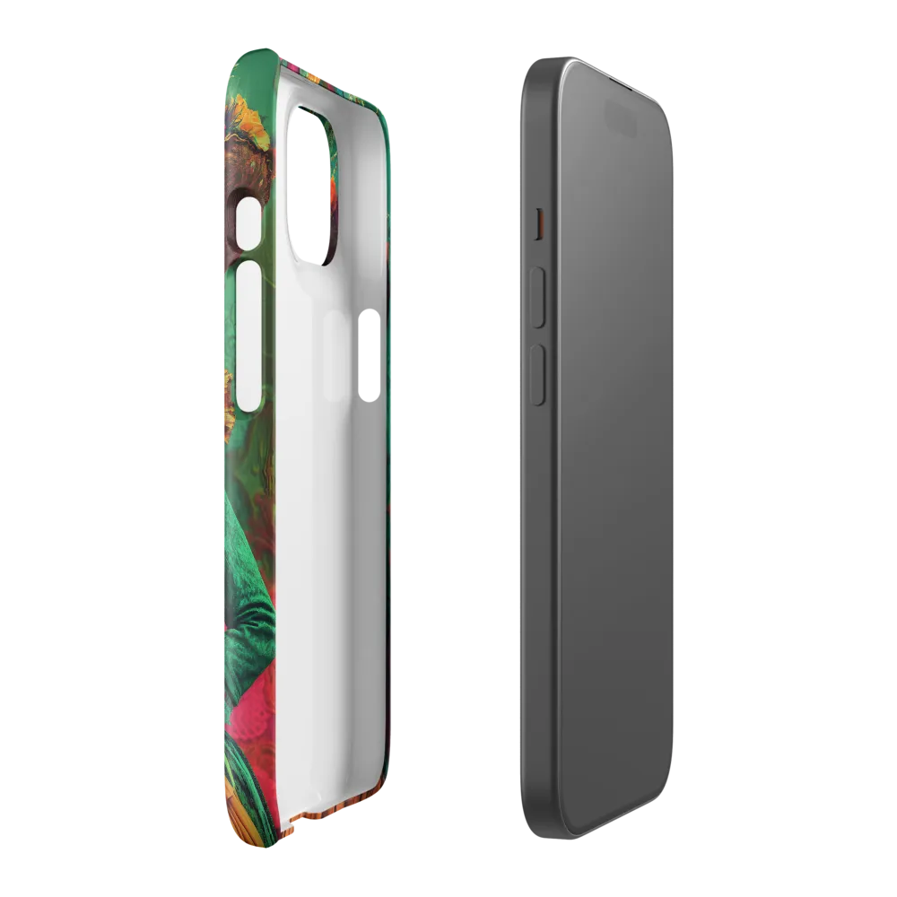 Ethereal Elegance in Color | Phone Case |  15 | Snap Case | Glossy