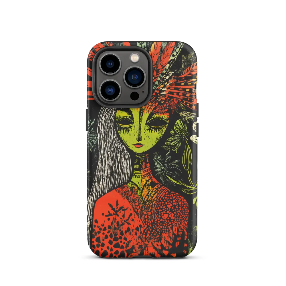 Mystical Flora: A Surreal Portrait