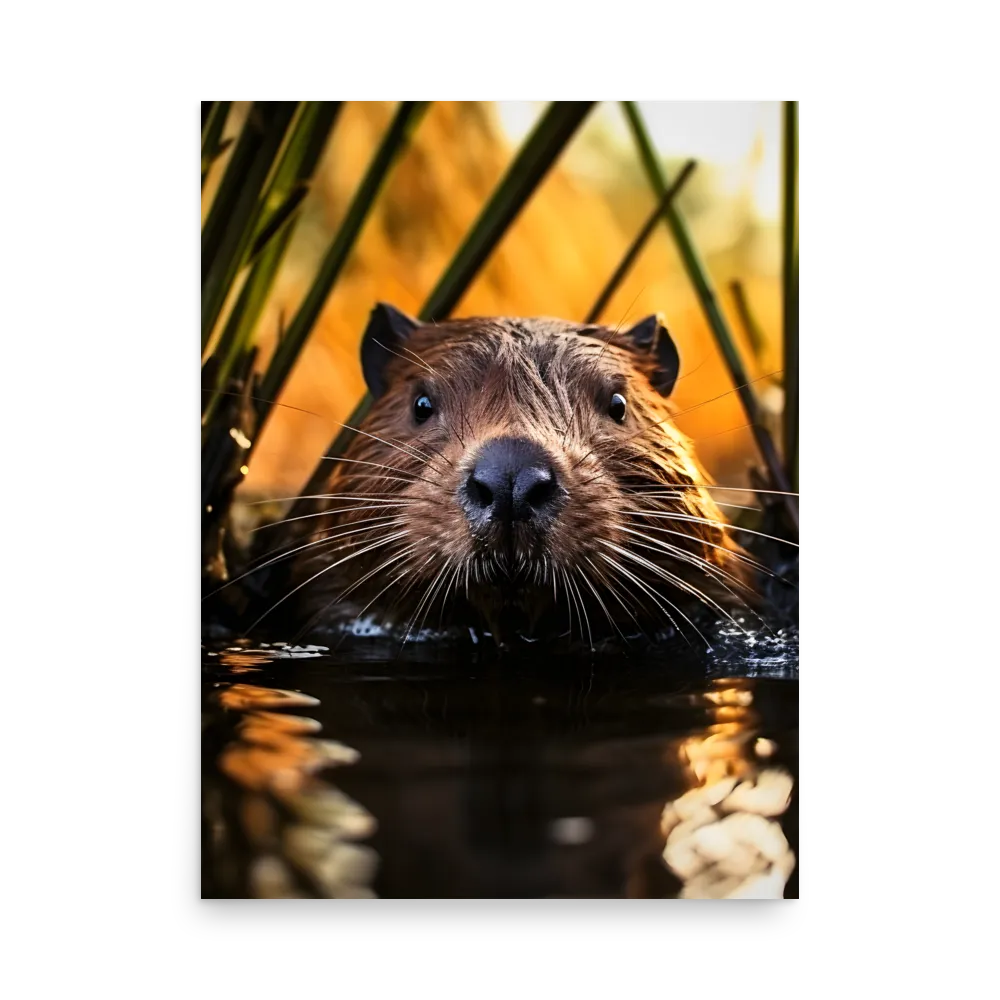 Beaver Serenity: A Natural Portrait