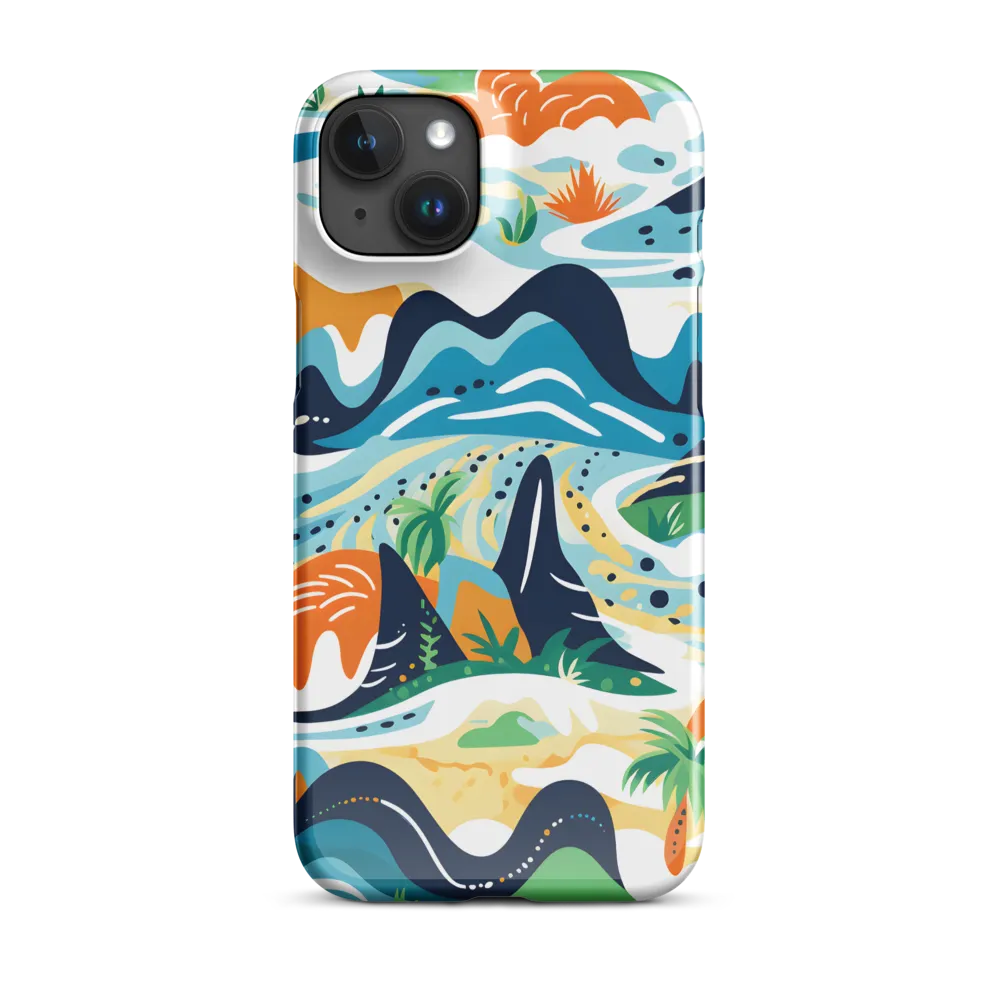 Abstract Tropical Landscape