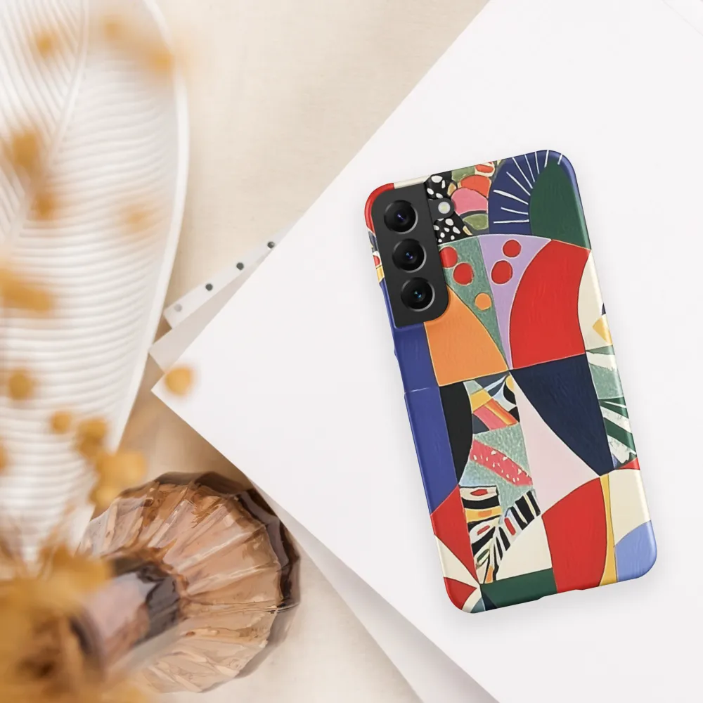 Dynamic Mosaic Symmetry | Phone Case |  S22 Plus | Snap Case | Matte