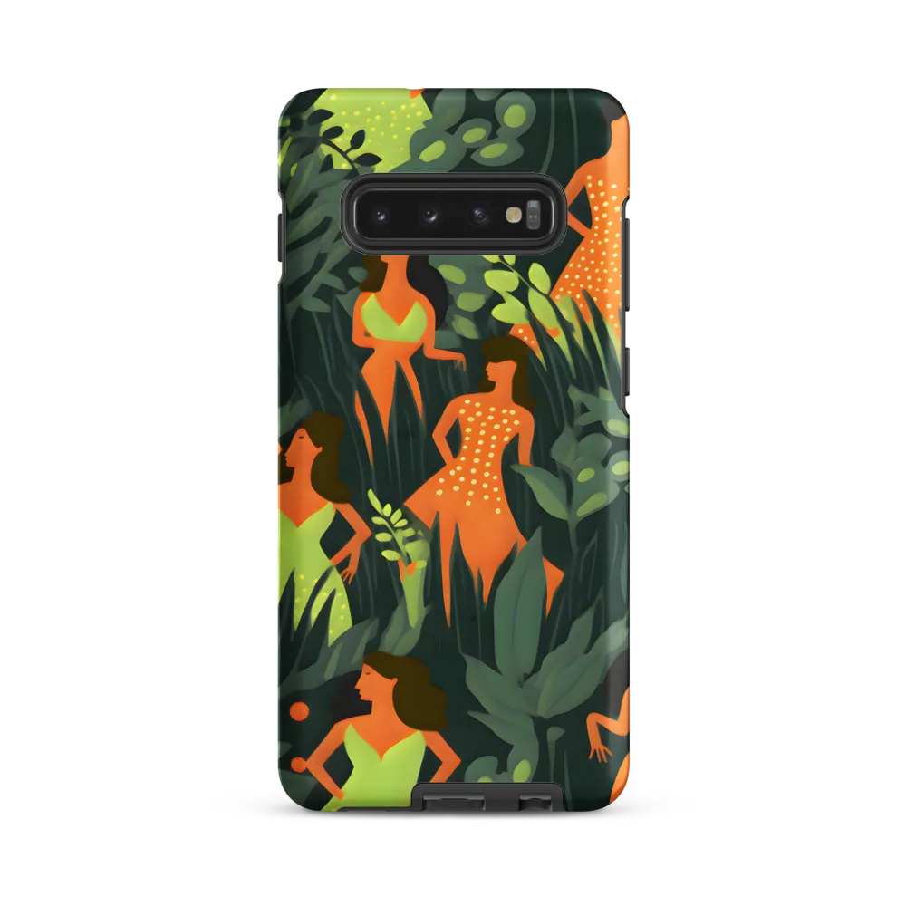 Playful Harmony in Patterns | Phone Case |  S10 Plus | Tough Case | Matte
