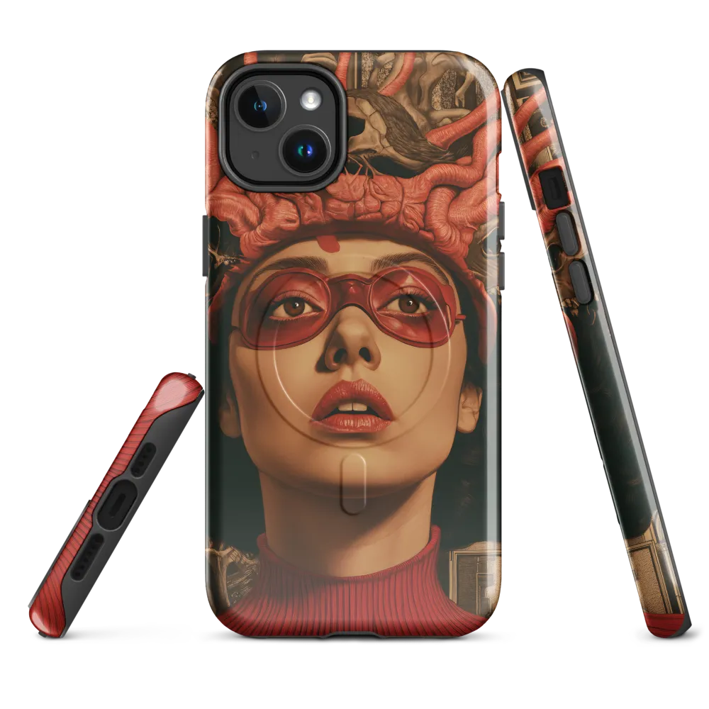 Veins of Mortality | Phone Case |  14 Plus | MagSafe® Tough Case | Glossy