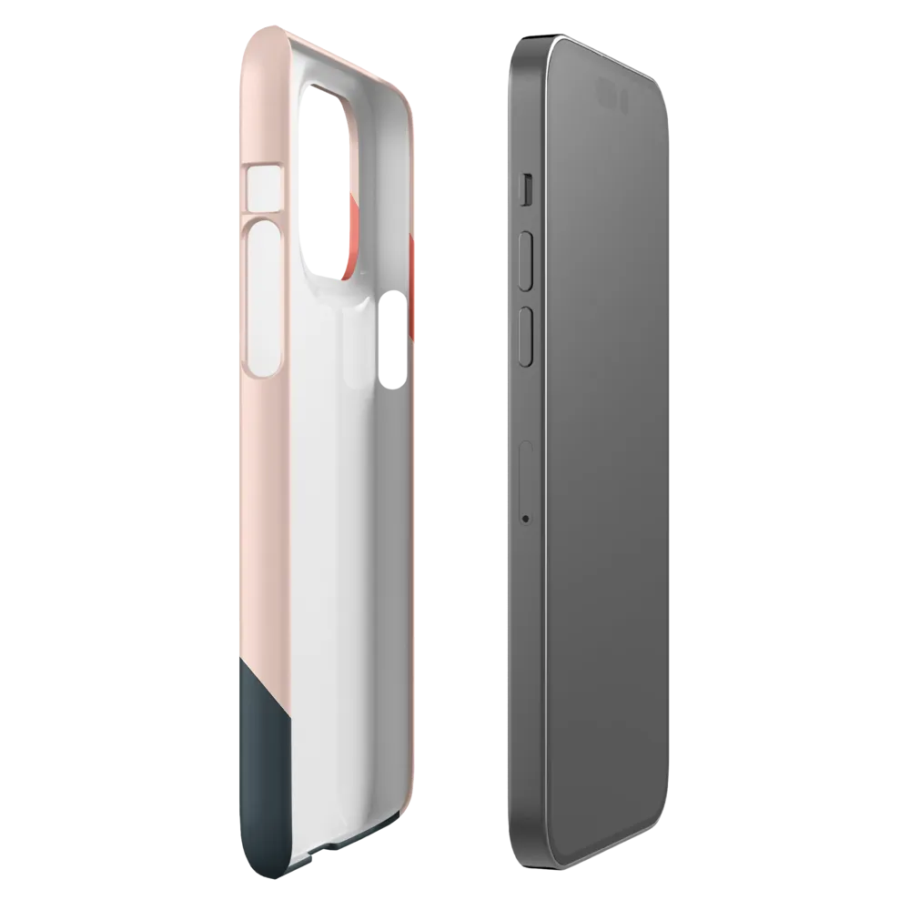 Contemplative Portrait in Minimalism | Phone Case |  14 Pro Max | Snap Case | Matte